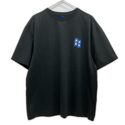 ADER error アーダーエラー BO42FYTS0102BK ブラック ロゴ入り Tシャツ トップス