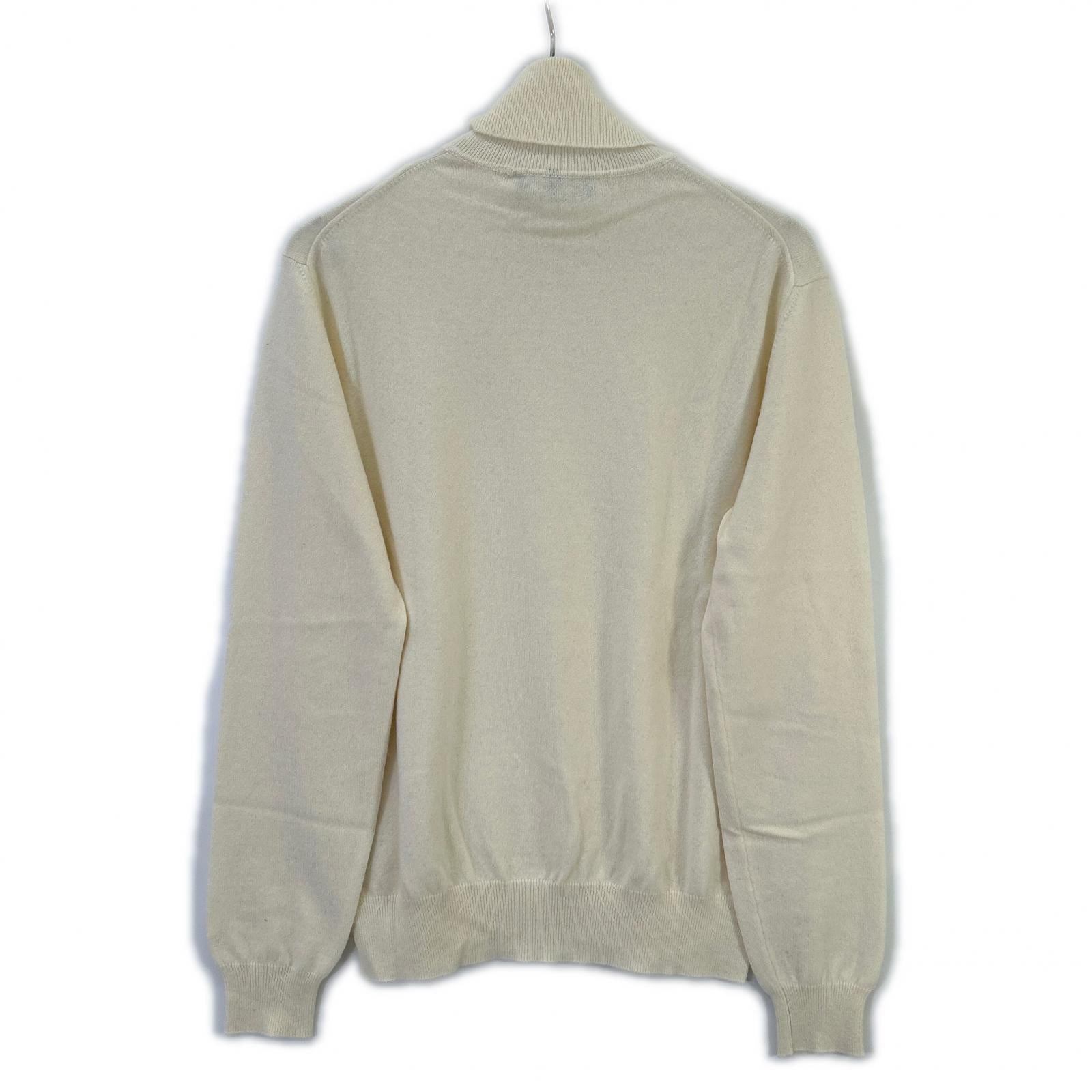 Loro Piana ロロピアーナ FAF3792 アイボリー ベビーカシミヤ タートルネック ニット トップス