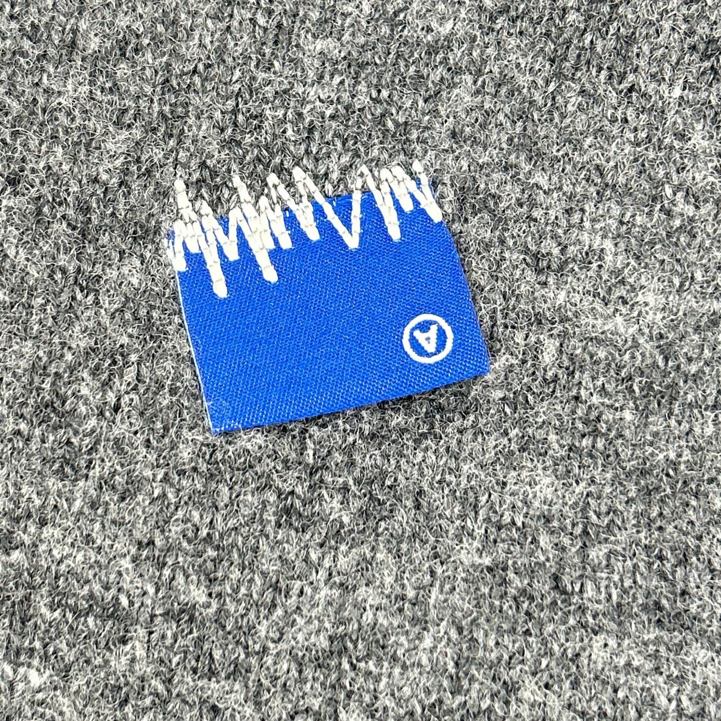ADER error アーダーエラー BMSGFYKT0101CC ダークグレー シグネチャーロゴ クルーネックニット トップス
