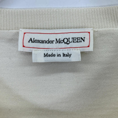 Alexander McQueen アレキサンダーマックイーン 684305 アイボリー アネモネ プリント 長袖ニット トップス