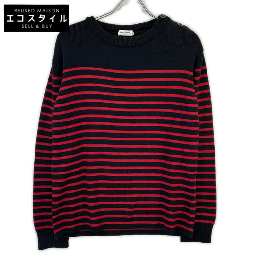 SAINT LAURENT PARIS サンローランパリ 588063 YAFQ2 ボーダー柄 ニットセーター トップス