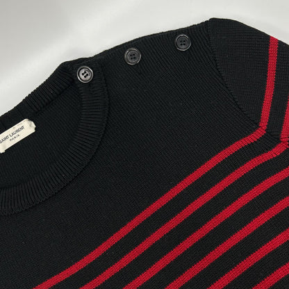 SAINT LAURENT PARIS サンローランパリ 588063 YAFQ2 ボーダー柄 ニットセーター トップス