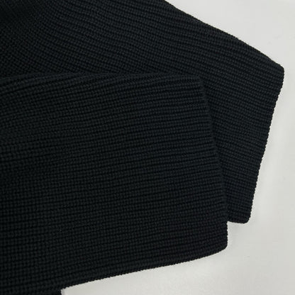 BALENCIAGA バレンシアガ 678555 T3218 ブラック×ホワイト Tシャツレイヤード ニット トップス