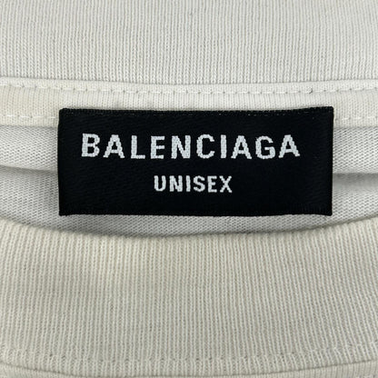 BALENCIAGA バレンシアガ 678555 T3218 ブラック×ホワイト Tシャツレイヤード ニット トップス