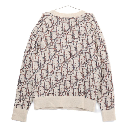 DIOR ディオール 【美品/国内正規】213M233AT662 オブリーク ニット カーディガン トップス