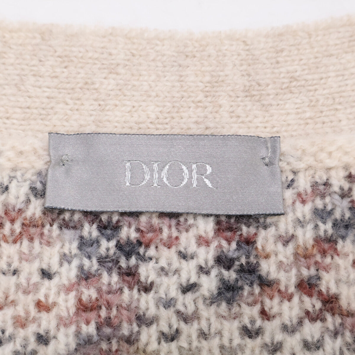 DIOR ディオール 【美品/国内正規】213M233AT662 オブリーク ニット カーディガン トップス