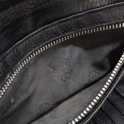 Chrome hearts クロムハーツ クロスボタン ウェーブ ロングウォレット 長財布（小銭入れあり）