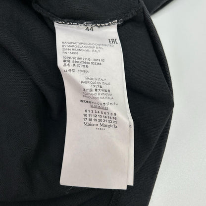 Maison margiela メゾンマルジェラ ブラック S50GC0568 19AW Caution Tシャツ トップス