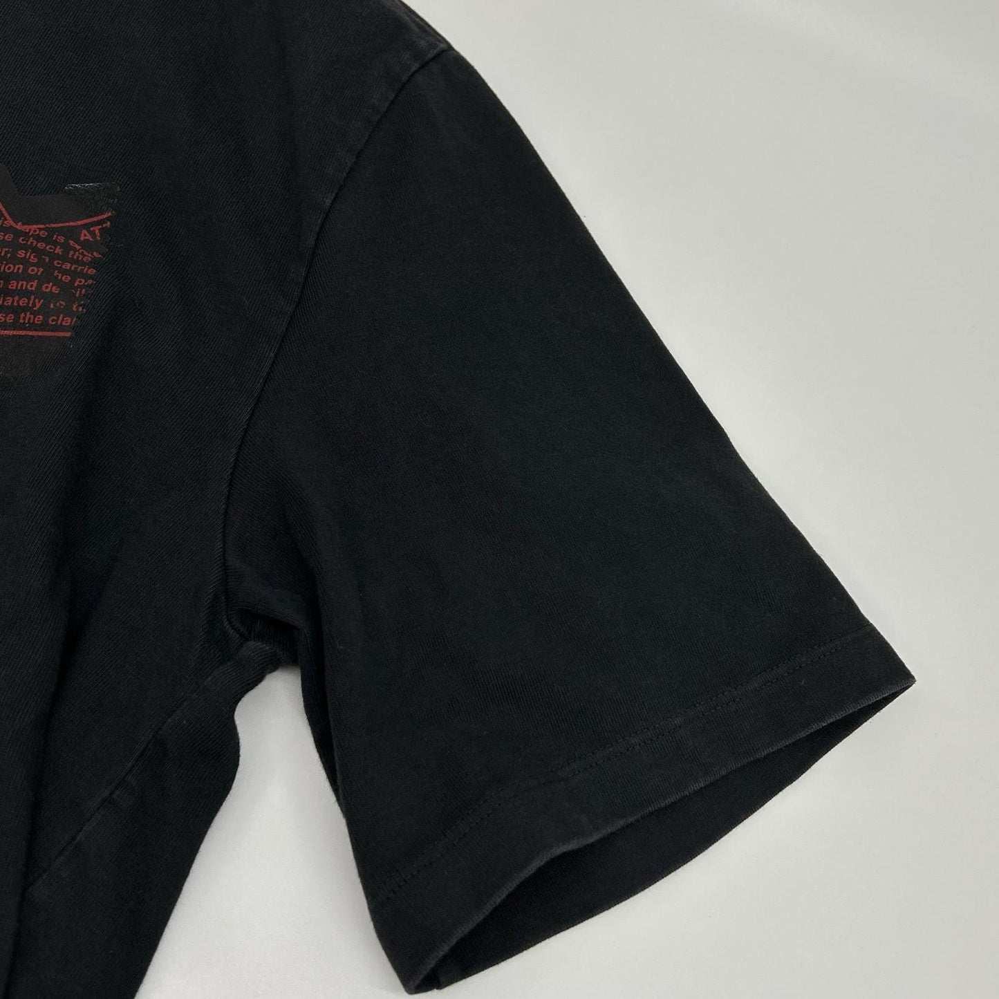 Maison margiela メゾンマルジェラ ブラック S50GC0568 19AW Caution Tシャツ トップス