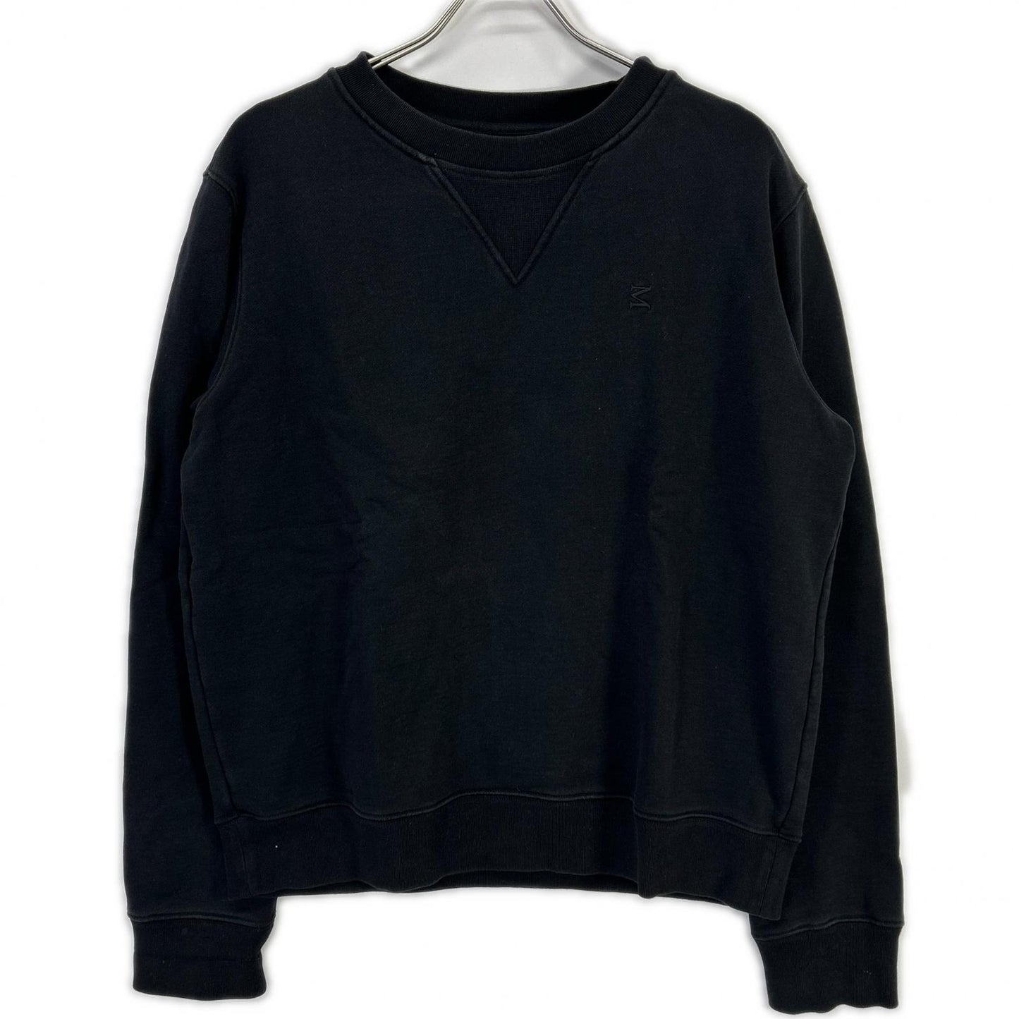 Maison Margiela メゾンマルジェラ ブラック S51GU0084 21SS Mロゴ刺繍 スウェットシャツ トップス