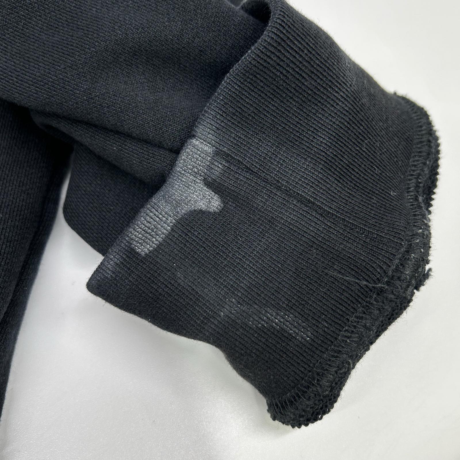 Maison margiela メゾンマルジェラ ブラック S51GU0084 21SS Mロゴ刺繍 スウェットシャツ トップス