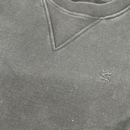 Maison Margiela メゾンマルジェラ ブラック S51GU0084 21SS Mロゴ刺繍 スウェットシャツ トップス