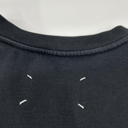 Maison Margiela メゾンマルジェラ ブラック S51GU0084 21SS Mロゴ刺繍 スウェットシャツ トップス