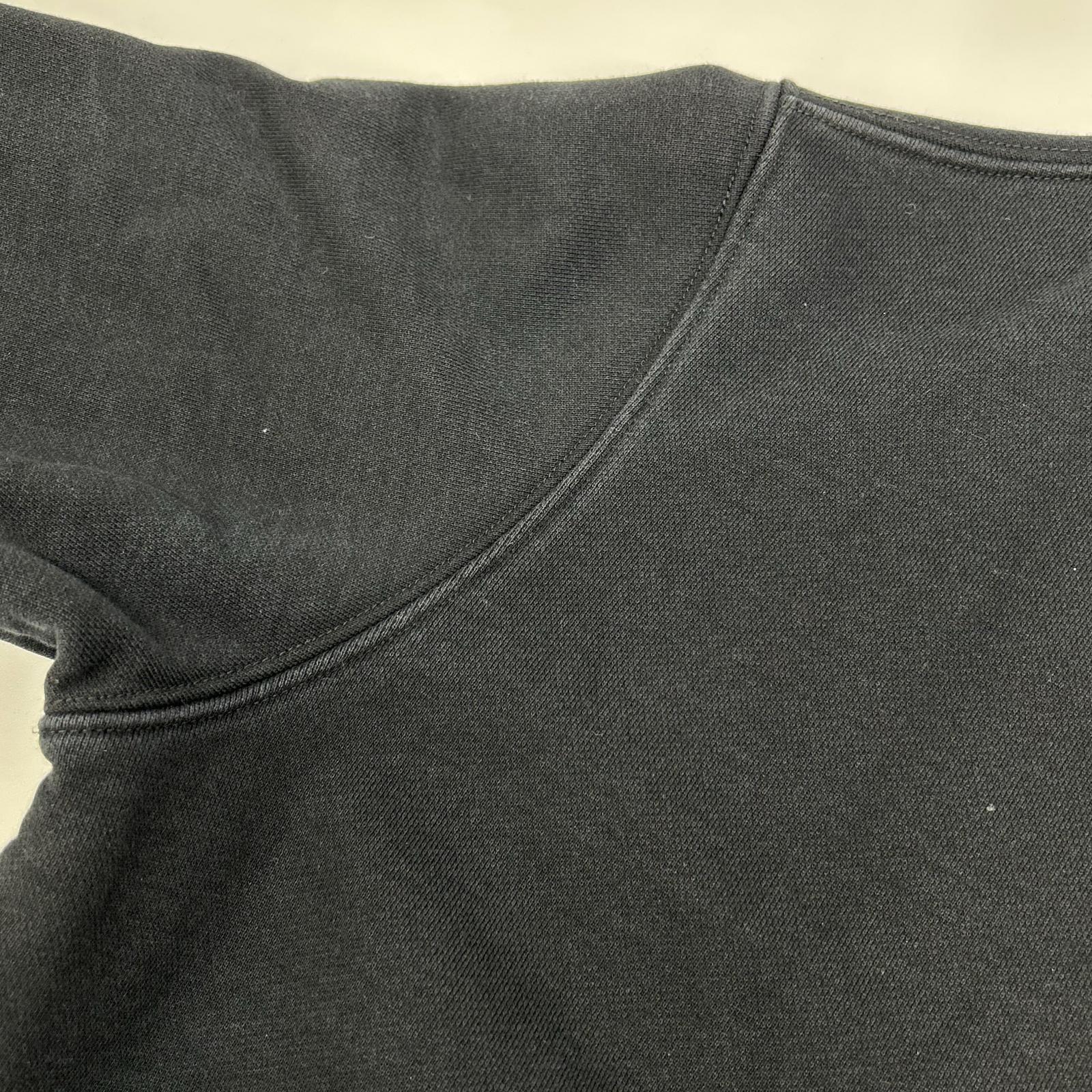 Maison margiela メゾンマルジェラ ブラック S51GU0084 21SS Mロゴ刺繍 スウェットシャツ トップス
