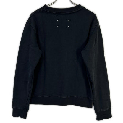 Maison Margiela メゾンマルジェラ ブラック S51GU0084 21SS Mロゴ刺繍 スウェットシャツ トップス