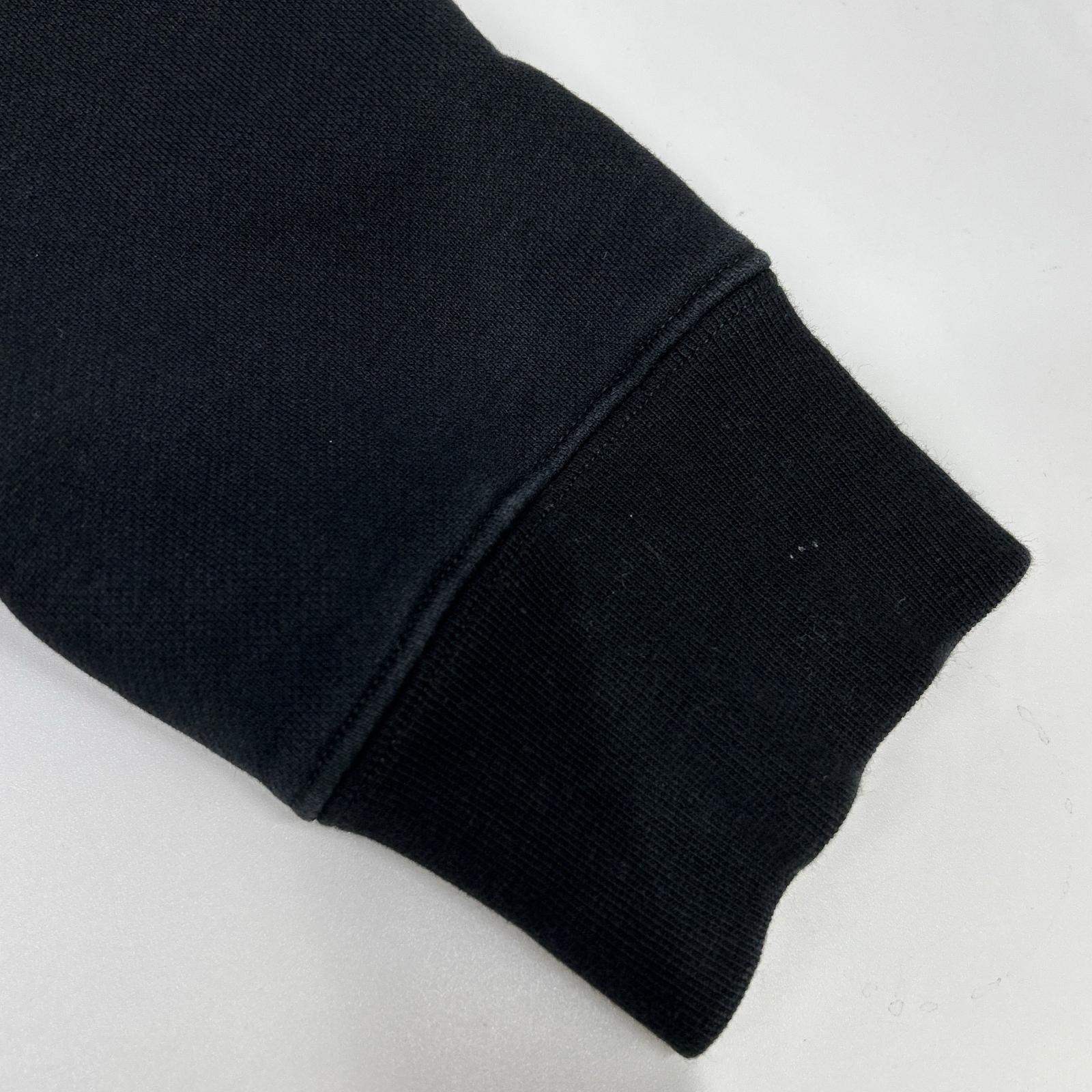 Maison margiela メゾンマルジェラ ブラック S51GU0084 21SS Mロゴ刺繍 スウェットシャツ トップス