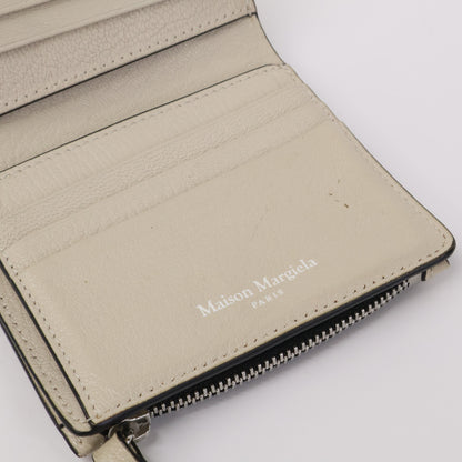 Maison margiela メゾンマルジェラ 【23年製】SA1UI0009 ゴートレザー フリップフラップ ウォレット 二つ折り財布（小銭入れあり）