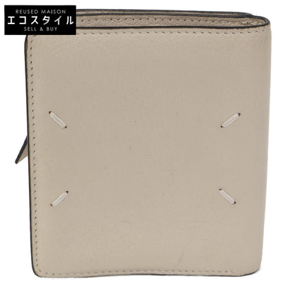 Maison margiela メゾンマルジェラ 【23年製】SA1UI0009 ゴートレザー フリップフラップ ウォレット 二つ折り財布（小銭入れあり）