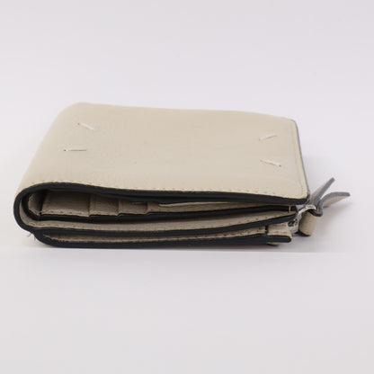 Maison margiela メゾンマルジェラ 【23年製】SA1UI0009 ゴートレザー フリップフラップ ウォレット 二つ折り財布（小銭入れあり）