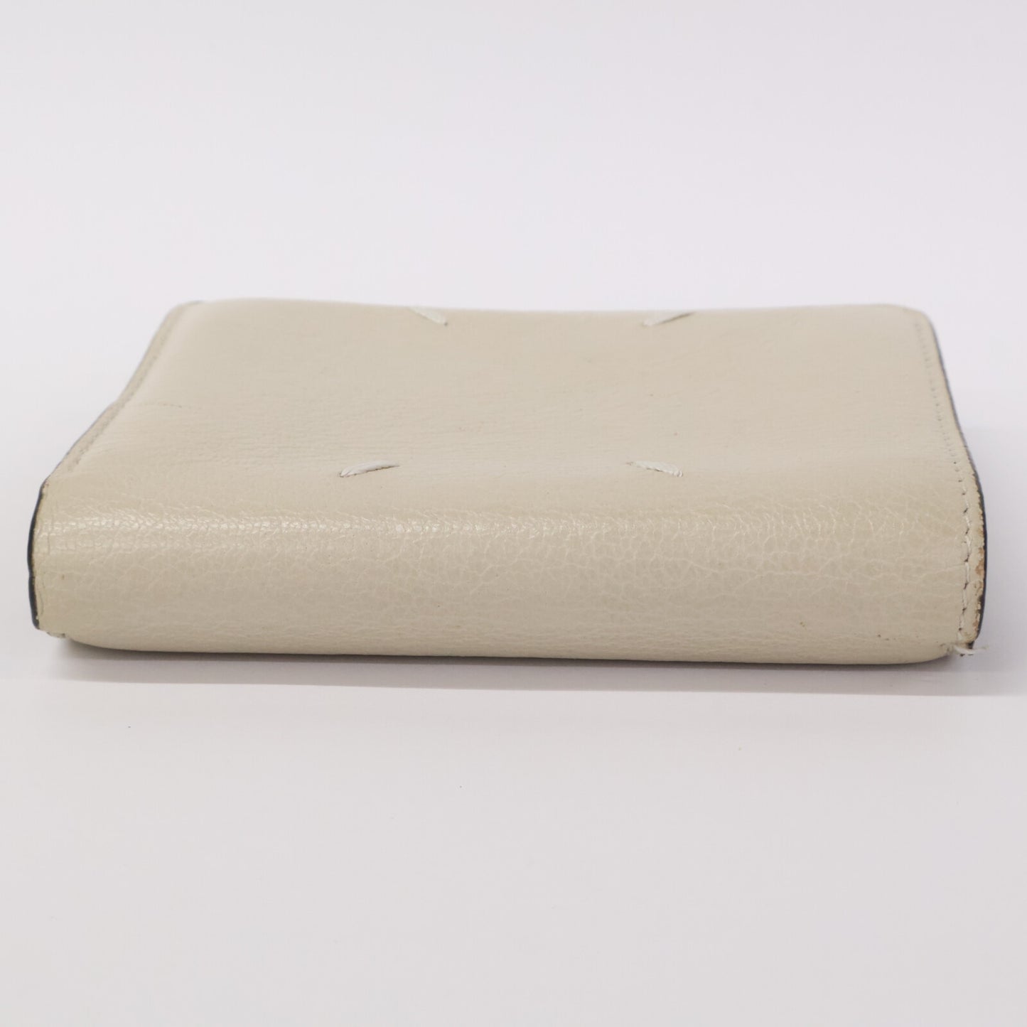Maison margiela メゾンマルジェラ 【23年製】SA1UI0009 ゴートレザー フリップフラップ ウォレット 二つ折り財布（小銭入れあり）
