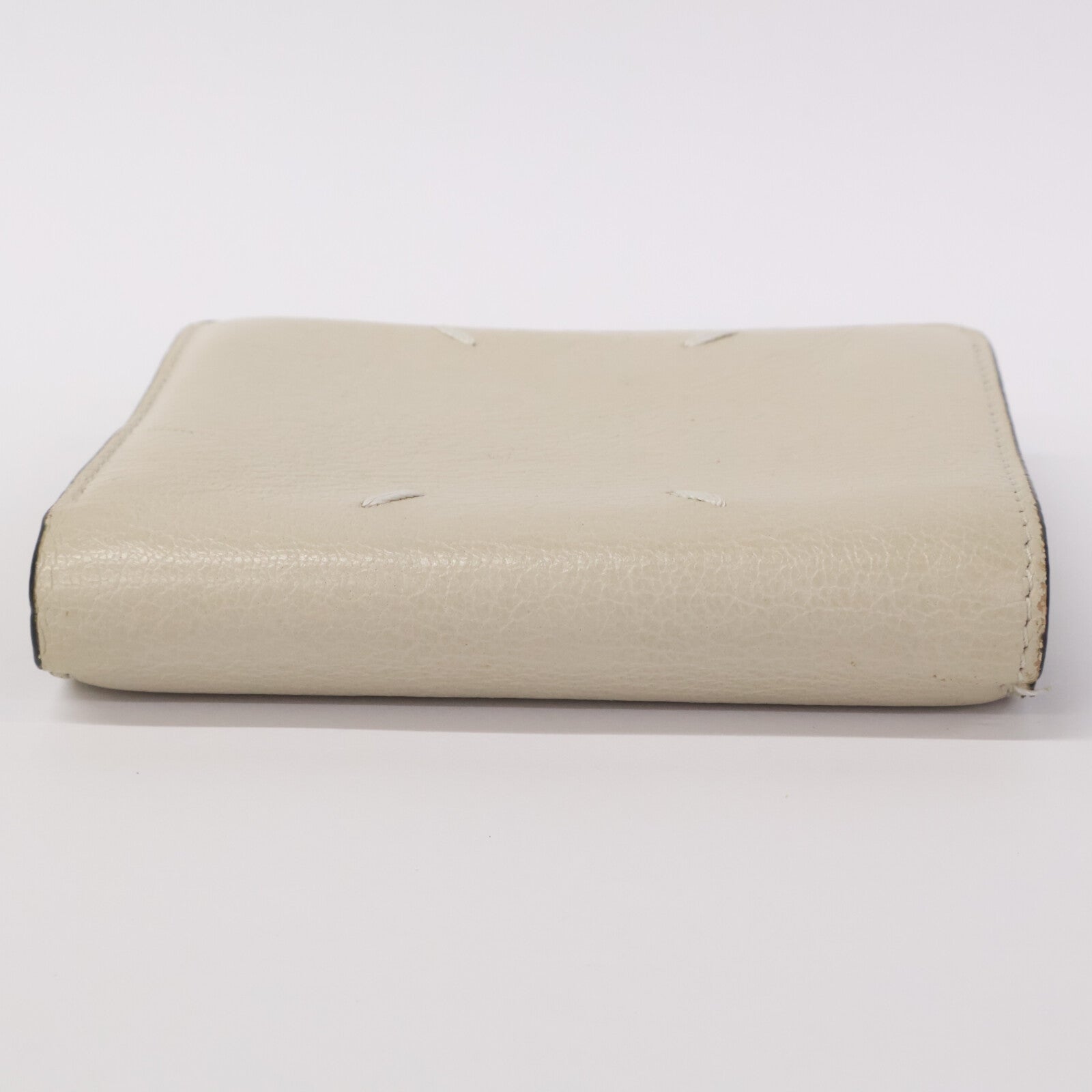 Maison margiela メゾンマルジェラ 【23年製】SA1UI0009 ゴートレザー フリップフラップ ウォレット 二つ折り財布（小銭入れあり）