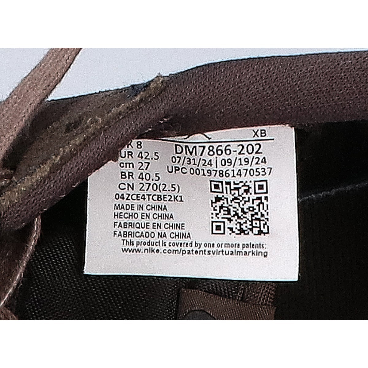 NIKE ナイキ DM7866-202 AIR JORDAN 1 LOW OG SP エアジョーダン 1 ロー オリジナル スペシャル トラビス・スコット スニーカー シューズ