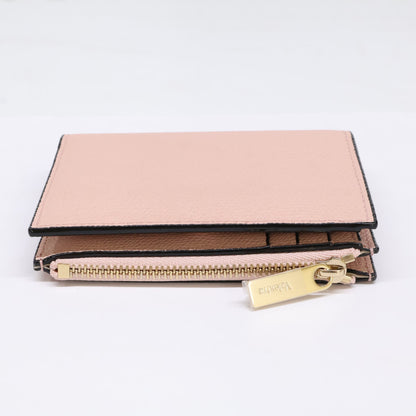 Valextra ヴァレクストラ 【新品同様】SGNL0008028LOCWF99PBM 小銭入れ付き財布 ６カード 二つ折り財布（小銭入れあり）