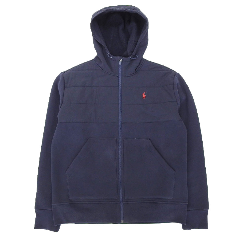 RALPHLAUREN ラルフローレン ハイブリッドフルジップフーディ ジャケット メンズ ネイビー M ジャケット