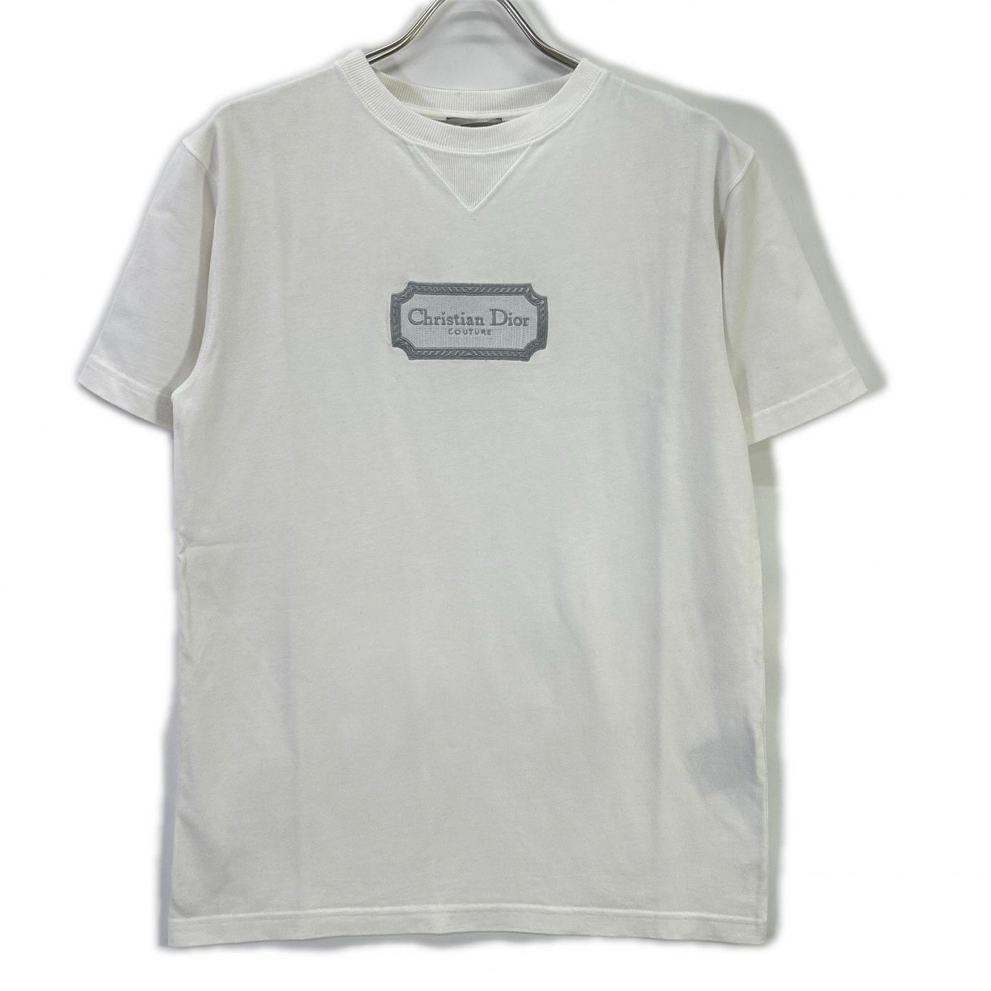 DIOR ディオール ホワイト 343J696C0554 Couture Tシャツ トップス