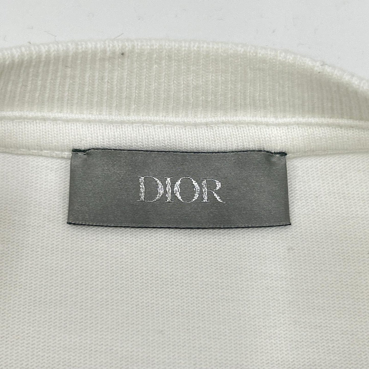 DIOR ディオール ホワイト 343J696C0554 Couture Tシャツ トップス