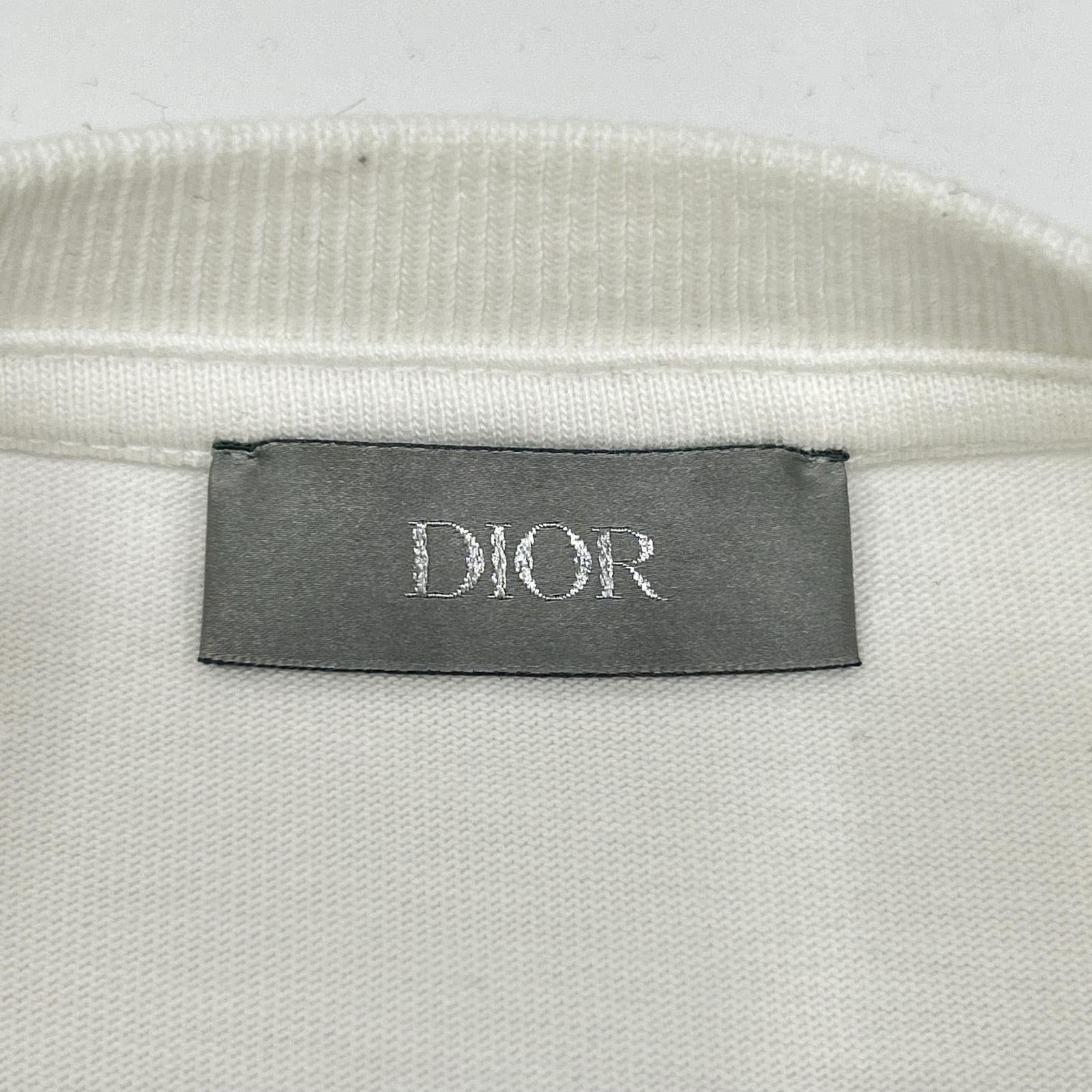 DIOR ディオール ホワイト 343J696C0554 Couture Tシャツ トップス