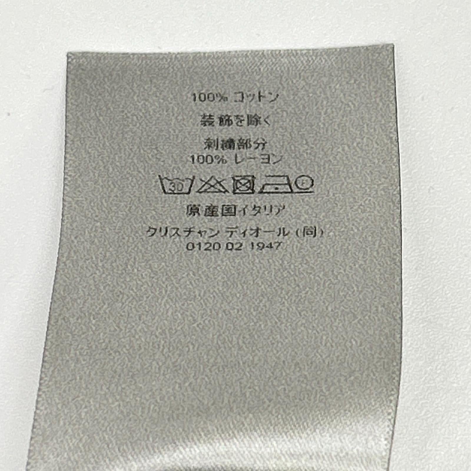 DIOR ディオール ホワイト 343J696C0554 Couture Tシャツ トップス