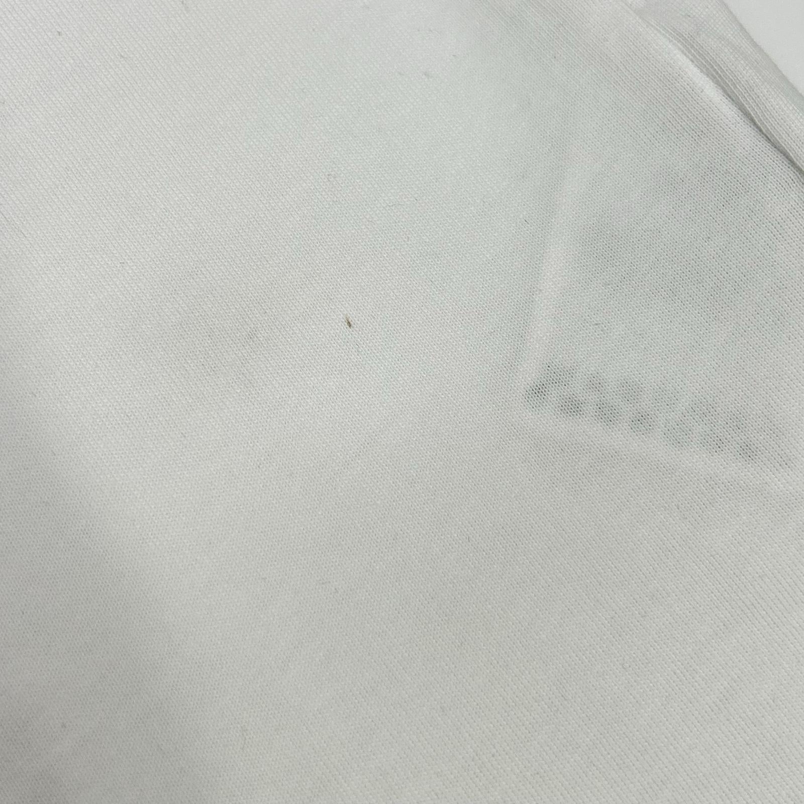 MONCLER モンクレール ホワイト G20918C00042 21年製 フロッキー Tシャツ トップス