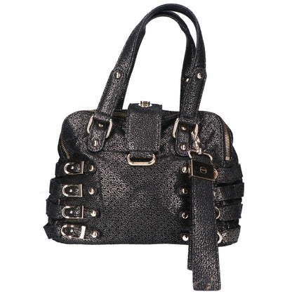 JIMMY CHOO ジミーチュウ BLANCHE LARGE SATCHEL パンチング ハンドバッグ