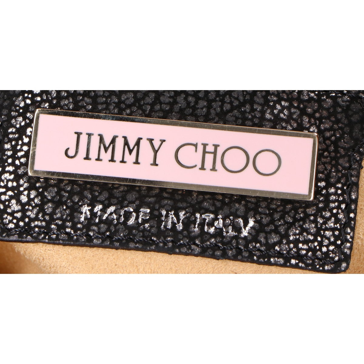 JIMMY CHOO ジミーチュウ BLANCHE LARGE SATCHEL パンチング ハンドバッグ