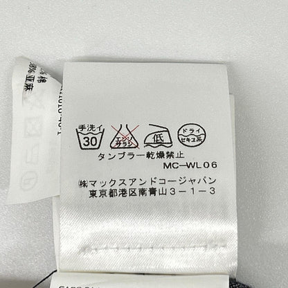 MAX&Co. マックスアンドコー インディゴ 62211616-40-1 デニムノーカラーシャツ トップス