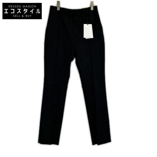 CELINE セリーヌ 22AW　エディ期　2P401495R フレア ストライプ フランネル ウール パンツ ボトムス