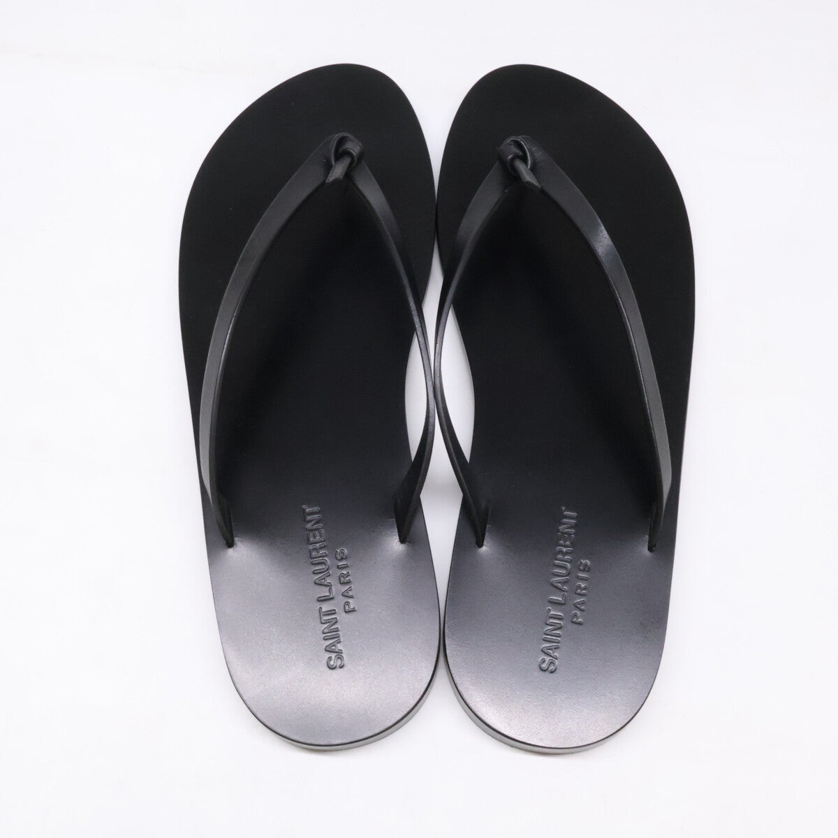 SAINT LAURENT PARIS サンローランパリ 【新品同様】776220 トング サンダル シューズ