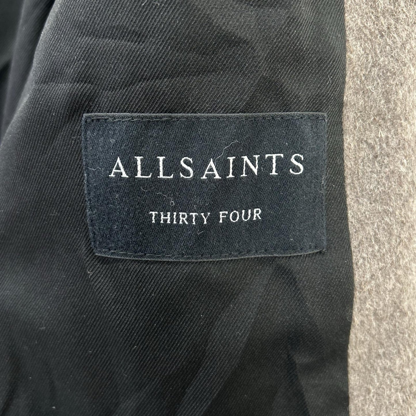 All Saints オールセインツ グレー マナーコート コート