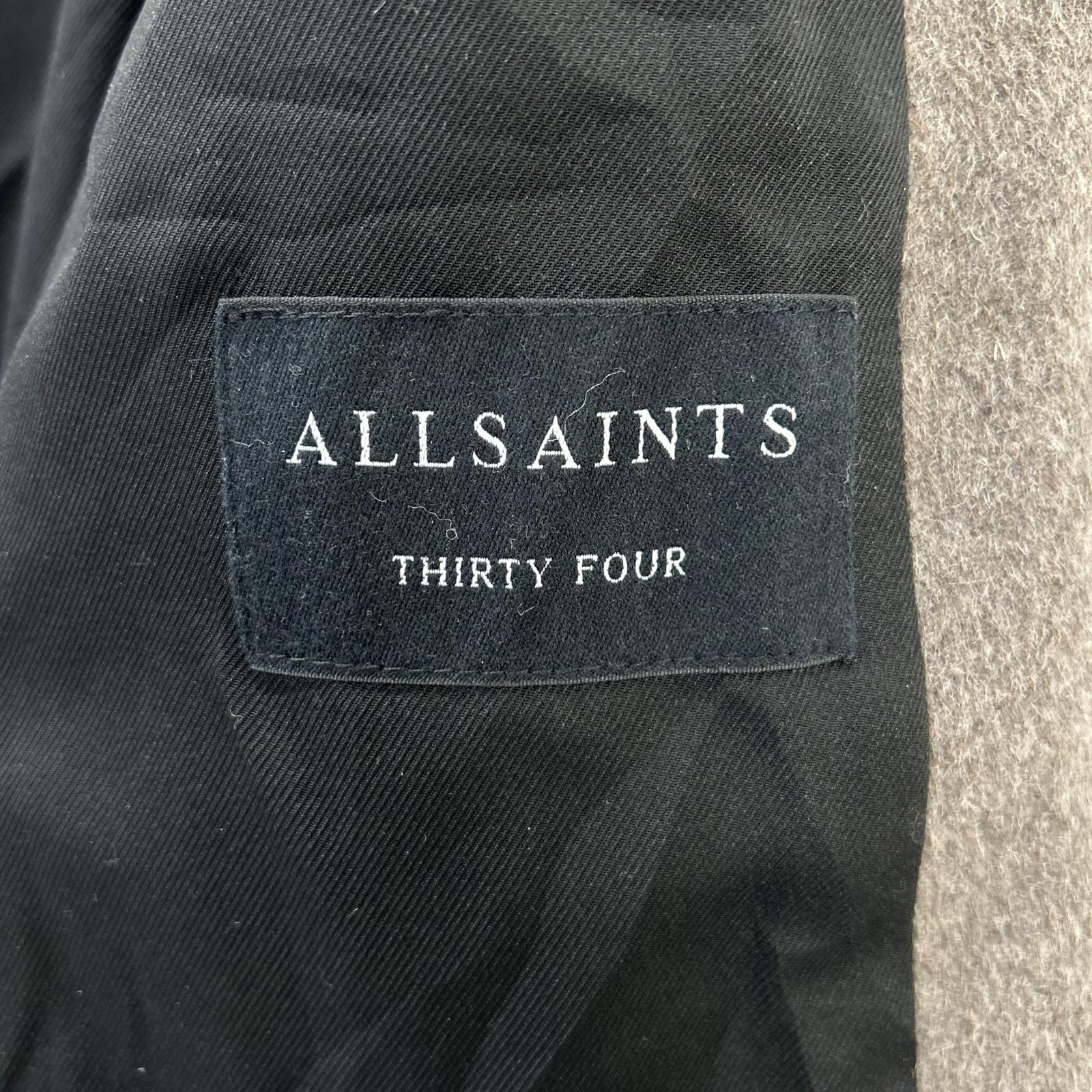 All Saints オールセインツ グレー マナーコート コート