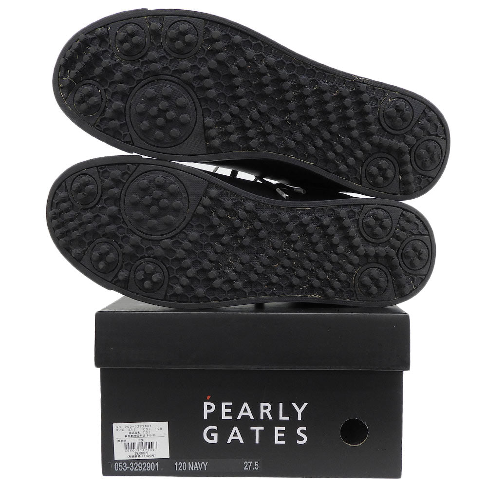 PEARLY GATES Pearly Gates Golf Sneakers Shoes Men's Navy 27.5cm 053-3292901 Shoes