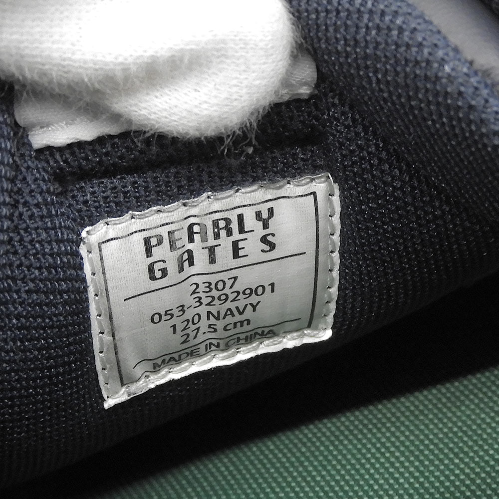 PEARLY GATES Pearly Gates Golf Sneakers Shoes Men's Navy 27.5cm 053-3292901 Shoes