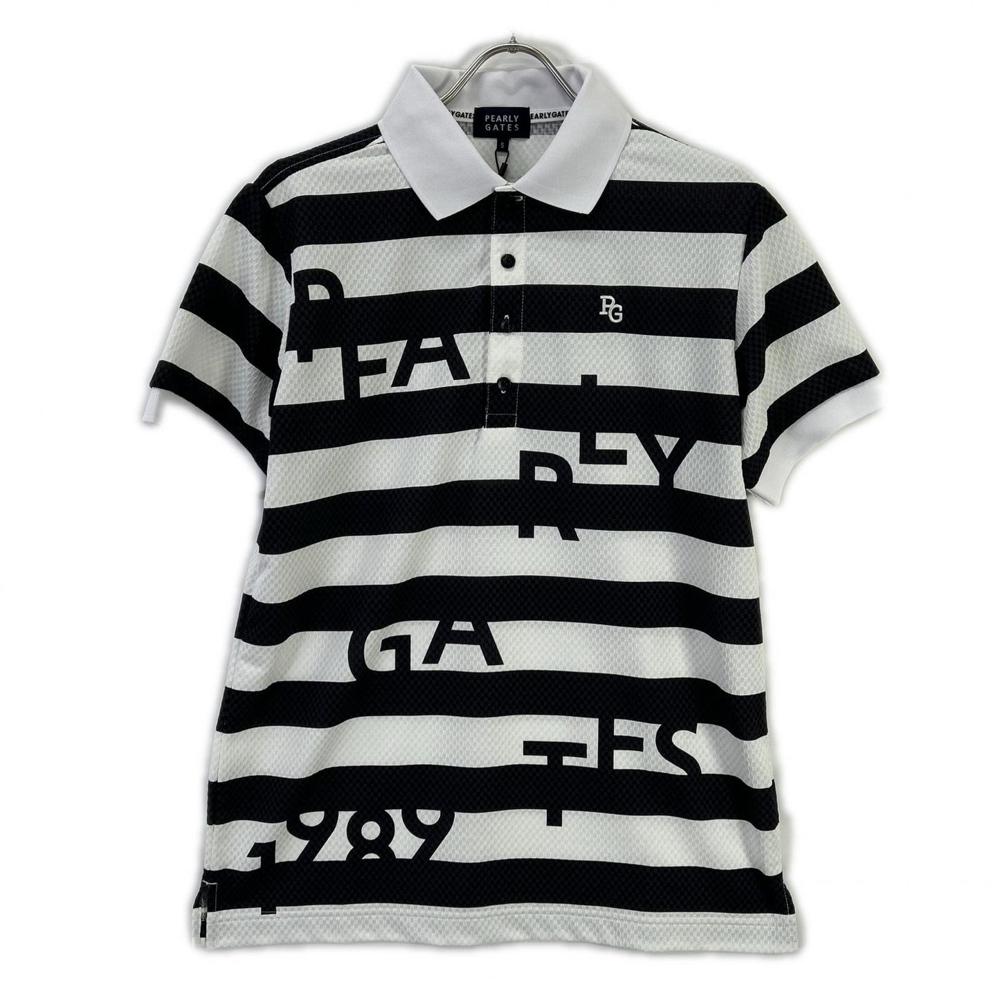 PEARLY GATES パーリーゲイツ 053-3260705 トライクールサッカーチェック トップス