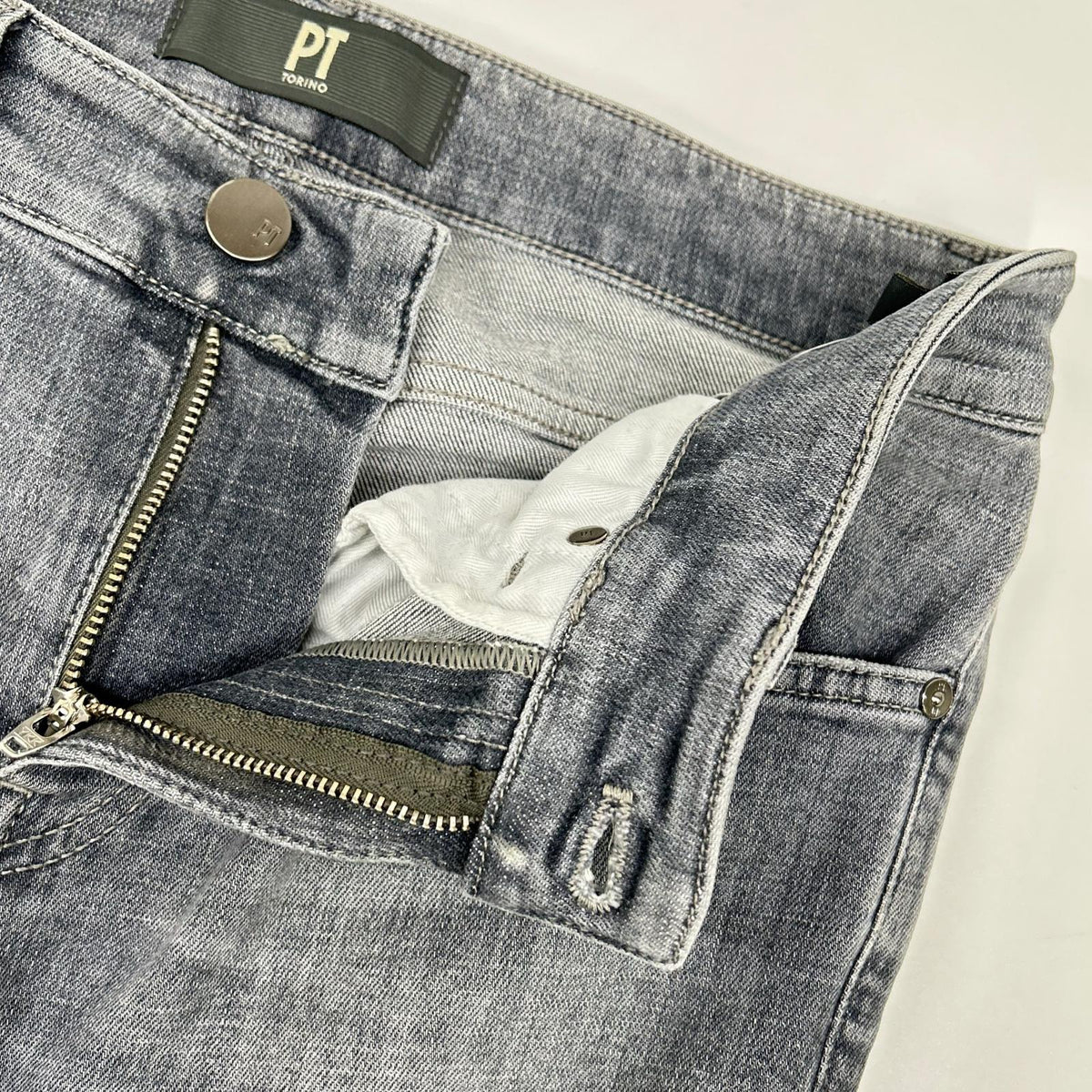 PT TORINO ピーティートリノ グレー C5DP05ZO SWING デニム ボトムス