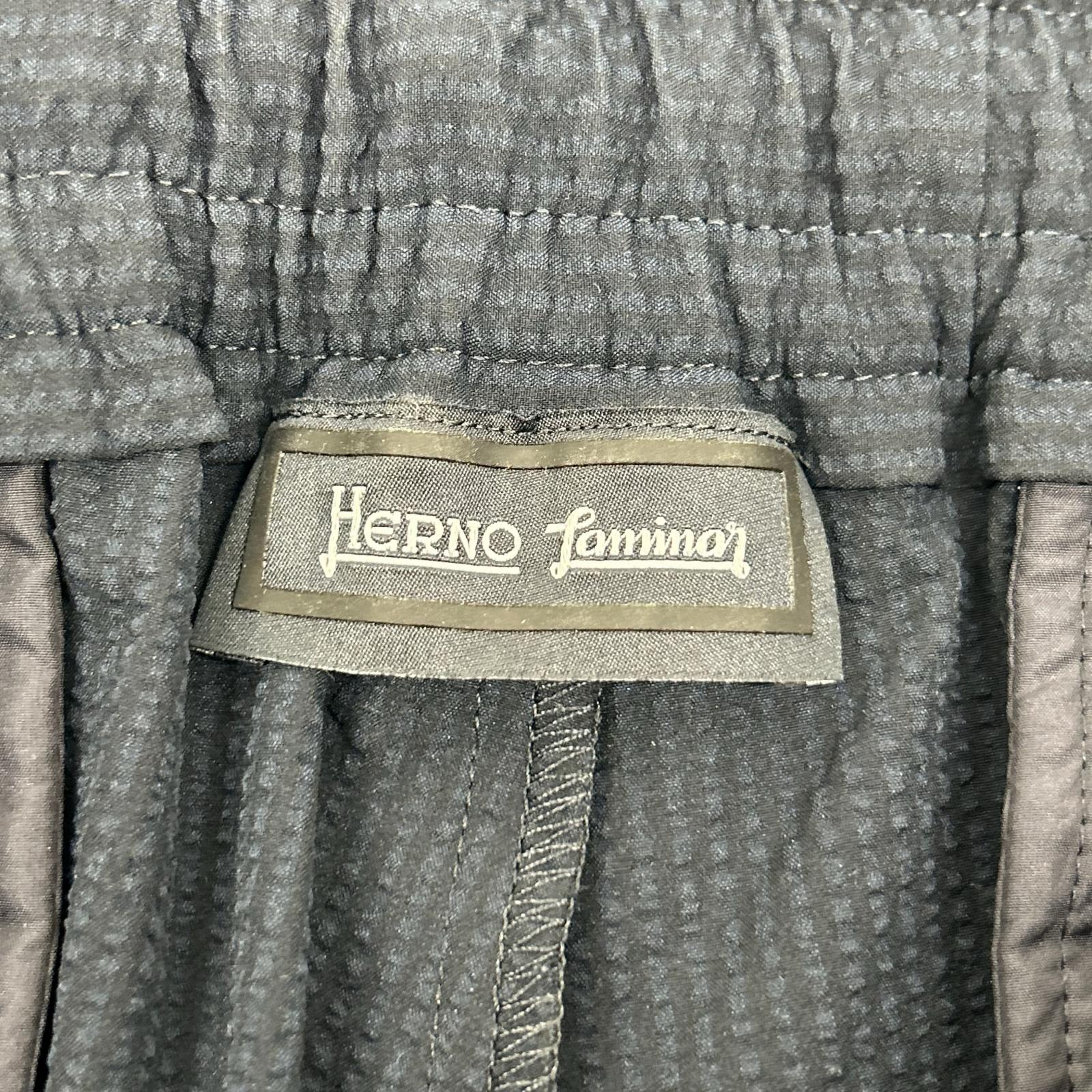 HERNO ヘルノ ネイビー PT00036UL ラミナー イージーパンツ ボトムス