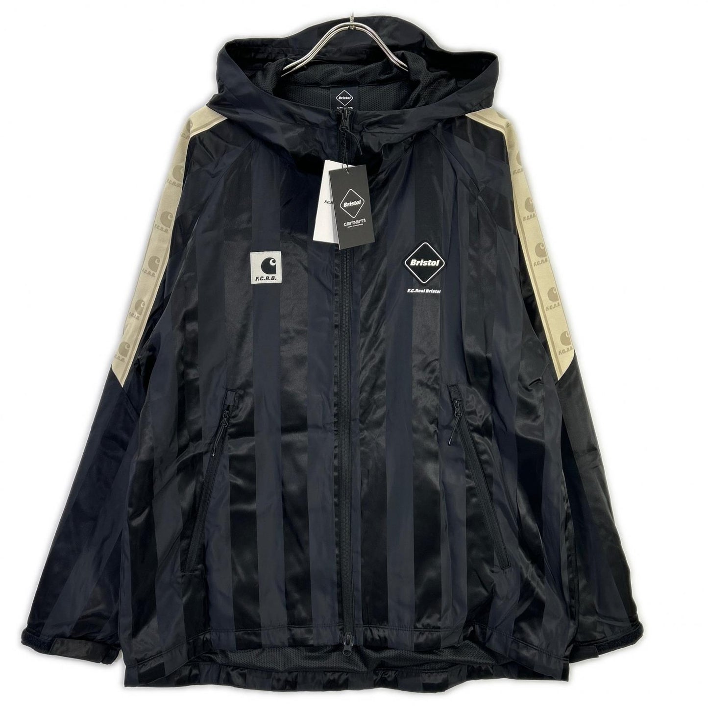 F.C.Real Bristol エフシーリアルブリストル ×CARHARTT FCRB-260121 WARM-UP JACKET ジャケット