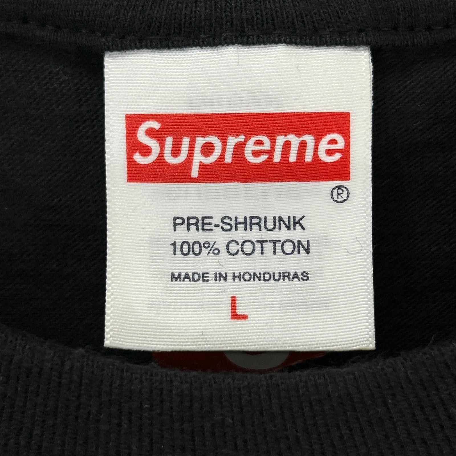 Supreme シュプリーム ブラック Arabic BOXロゴ Tシャツ トップス