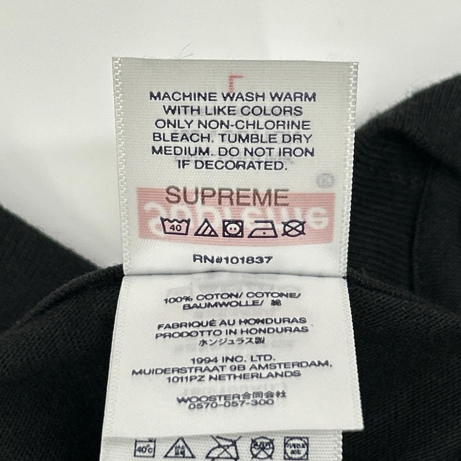 Supreme シュプリーム ブラック Spider-Man Tシャツ トップス