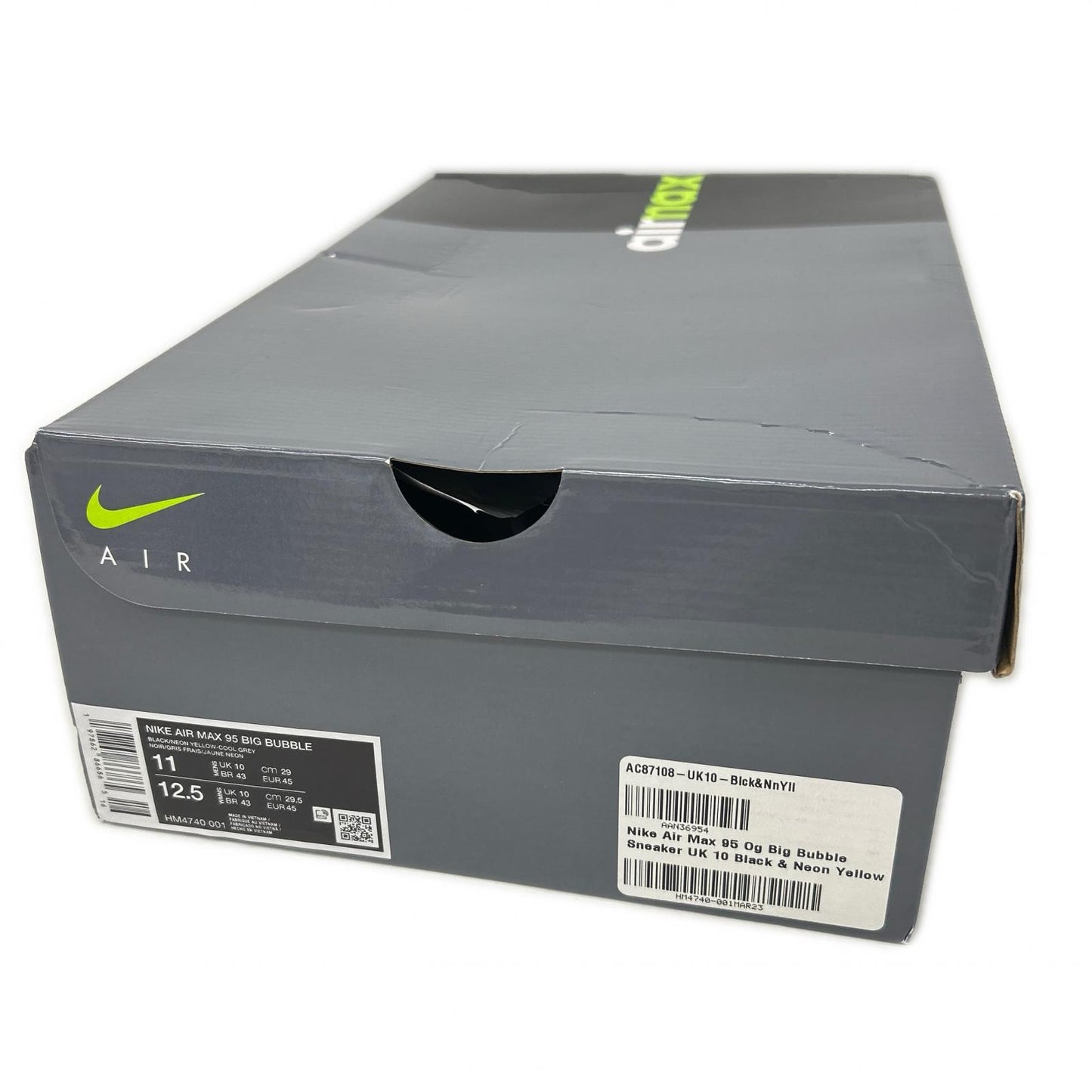 NIKE ナイキ 【新品同様】HM4740-001 AIR MAX 95 BIG BUBBLE エアマックス95 ビッグバブル スニーカー イエローグラデ シューズ