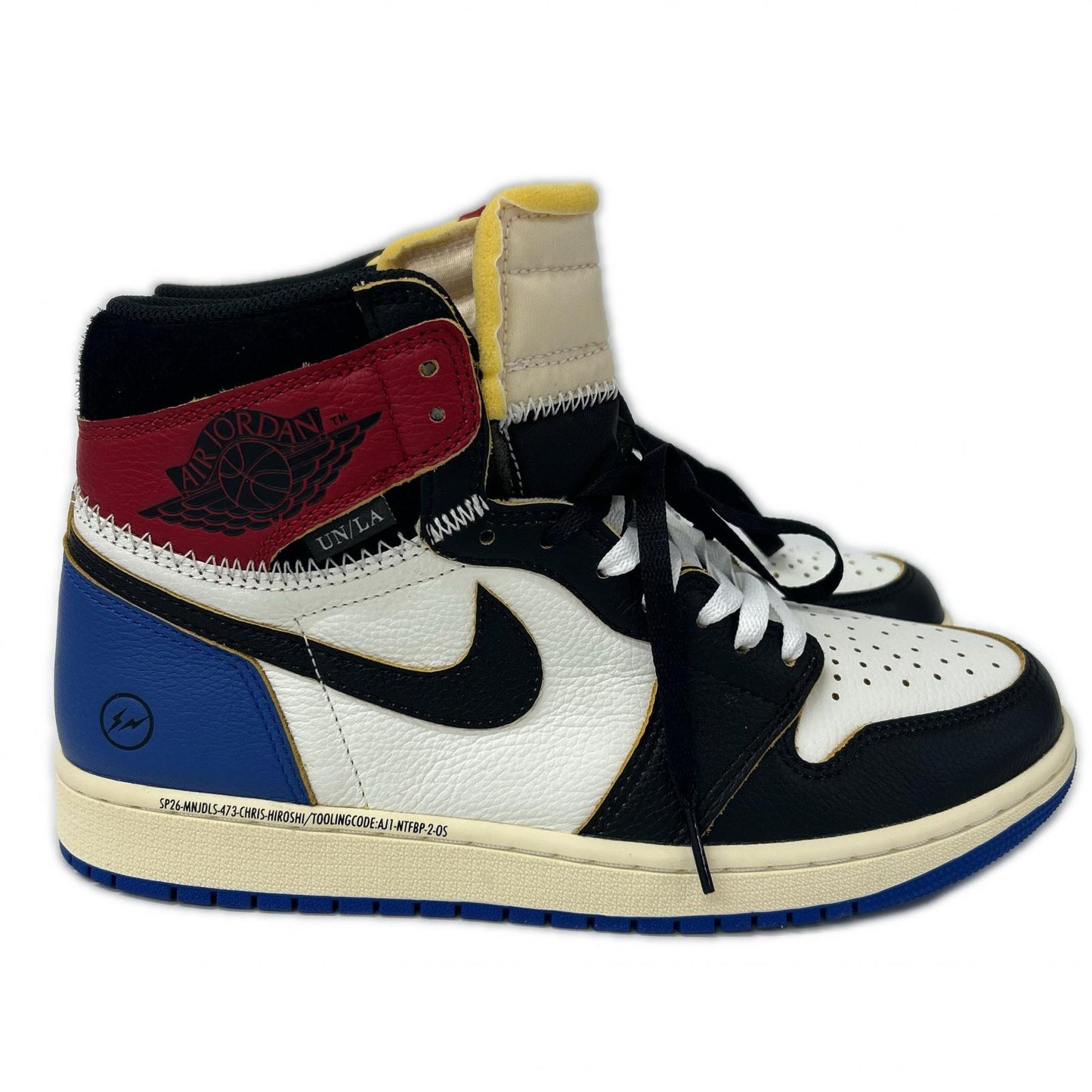 NIKE ナイキ Fragment x UNION【新品同様】IO7847 002 Air Jordan 1 Retro High OG SP ハイカットスニーカー シューズ